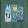 thumbnail image 3 of Disney Wish - Character Panels King, Star, & Asha - Women's Lightweight French Terry Long Sleeve Shirt, 3 of 5