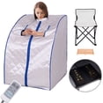 thumbnail image 1 of Portable Far Infrared Sauna Spa Full Body Steamer Room Personal Home Gift, 1 of 8