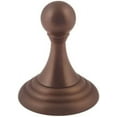 thumbnail image 4 of Alno A9075-PB/NL Embassy Series 2-5/8" Tall Single Robe Hook - Brass, 4 of 8