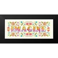 thumbnail image 2 of Robinson, Carol 14x8 Black Modern Framed Museum Art Print Titled - Imagine, 2 of 5
