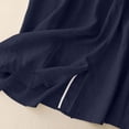 thumbnail image 6 of Womens Linen Skirt Cotton Maxi Skirt Casual Flowy Swing Elastic High Waist A-Line Split Long with Pockets, 6 of 9