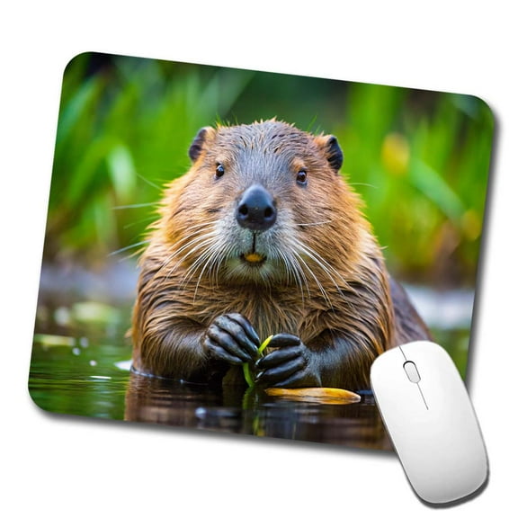 Beaver Mouse Pad Low Profile Gaming Mat