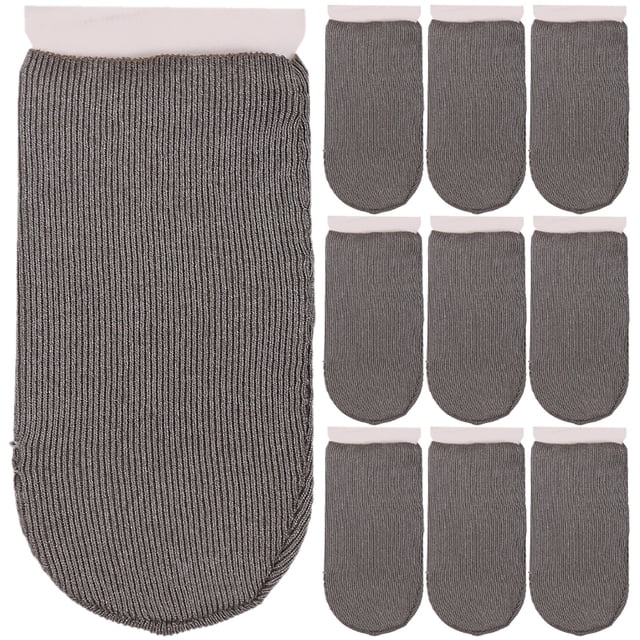 10Pcs High Sensitivity Finger Sleeve Game Finger Covers Screen Touching Fingertip Gaming Tool