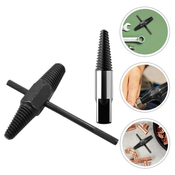 UPGRATOR Screw Extractor Metal 1Set 8.5x0.79in