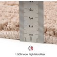 thumbnail image 3 of Tapis de Sol Lavable Tapis de Porte Intérieur Extérieur Tapis Absorption d'Eau Microfibre Demi-Cercle Tapis Durable, 3 of 8