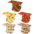 thumbnail image 2 of HUGFEGWE 50Pcs Fall Disposable Adults Face Masks,3 Ply Protective Disposable Face Masks with Maple Leaf Thanksgiving Designs (Fall/Thanksgiving J) CJB91-40806, 2 of 7