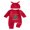 Red, variant on RUINIXCW Infant Boy Girl Christmas Outfit Long Sleeve Crew Neck Romper and Hat Set