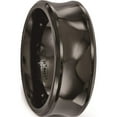 thumbnail image 5 of Titanium Black Ti Polished Concave 9mm Band, 5 of 5