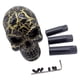 thumbnail image 1 of Perilla de cambio de marchas de transmisión de calavera de coche Universal Thunderbolt, 1 of 3