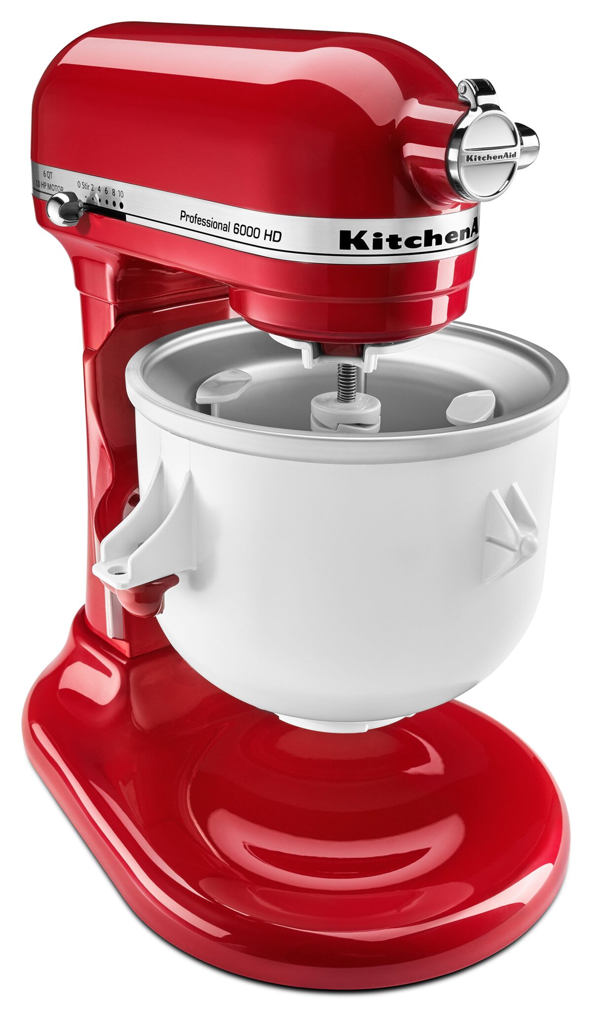 Details About Kitchenaid Kaica Ice Cream Maker 5 6 7 8 Qt Stand Mixer Attachment Frozen Yogurt