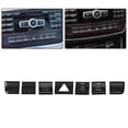thumbnail image 3 of 7Pcs For Mercedes For Benz GLA CLA A B Class Center Console Button Trim Sticker, 3 of 7