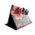 thumbnail image 2 of TPU Shell Case for Samsung Galaxy Tab A7 10.4 2020 SM-T500/T505/T507 Pnk Flower Paisley Slim Cover PU Leather Folio Stand Multi Viewing Angle & Anti-Slip 3 Card Slots Elastic Band Stylus Loop, 2 of 7