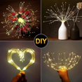 thumbnail image 4 of Luz de fuegos artificiales solares para exteriores YZYOE, paquete de 6, impermeables, 4 of 6