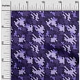 thumbnail image 2 of oneOone Cotton Poplin Twill Purple Fabric Abstract Diy Clothing Quilting Fabric Print Fabric By Yard 56 Inch Wide, 2 of 4