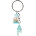 thumbnail image 3 of Mermaid Wishing Bottle Keychain Glow in Dark Pendant, 3 of 7