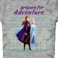 thumbnail image 2 of Disney Frozen 2 Anna and Elsa Prepare for Adventure Little Girl's T-Shirt - Size 4-5, 2 of 4