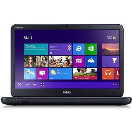 Pre-Owned Dell Inspiron 15-3520 Intel Core i3-2370M 2.4GHz 4GB 500GB DVD 15.6", Black