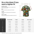 thumbnail image 7 of Sigee Balls Print Men's Shirts Casual Button Down Short Sleeve Summer Beach Shirt Hawaiian Vacation Shirts Tee Shirt-XX-Large, 7 of 7