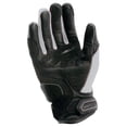 thumbnail image 2 of Joe Rocket Turbulent Womens Leather/Textile Motorcycle Gloves Black/Gray SM, 2 of 2