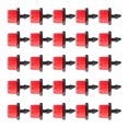 thumbnail image 2 of 1 Pack 25pcs Garden Atomizing Spray-head Small Automatic Watering Sprinkler Gardening Irrigation Spray Nozzle (Assorted Color), 2 of 9