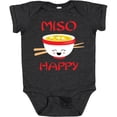 thumbnail image 3 of Inktastic Kawaii Miso Happy Boys or Girls Baby Bodysuit, 3 of 5
