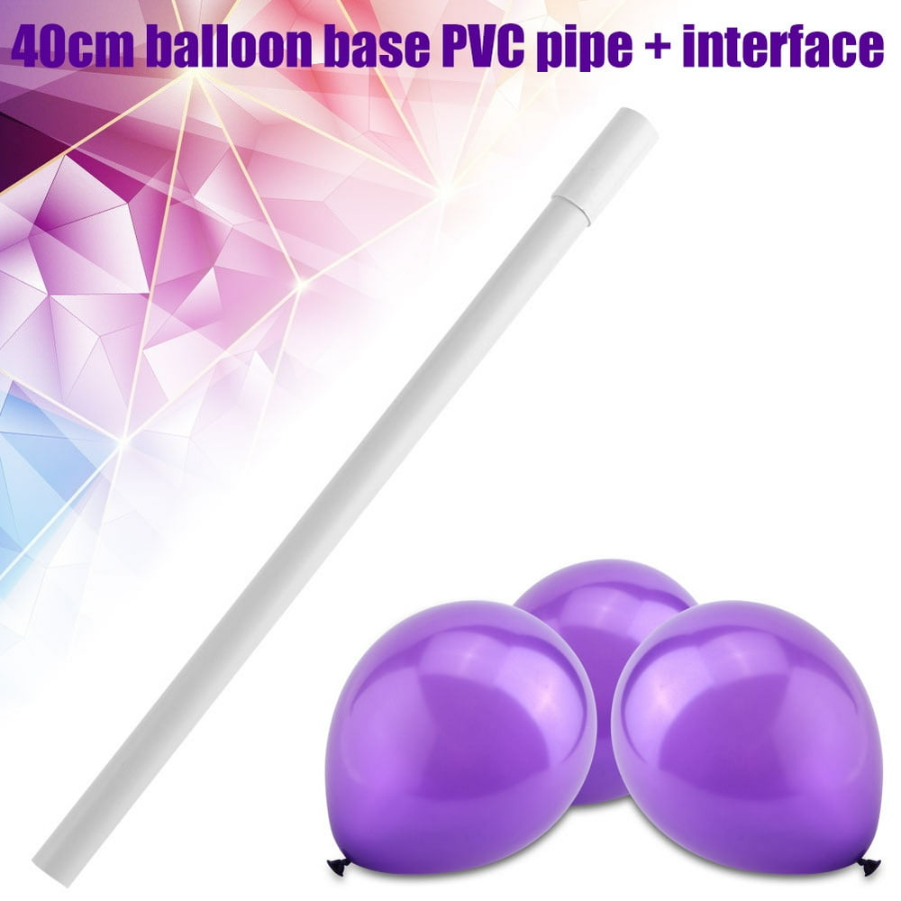 Mgaxyff Balloon Column Stand PVC Pipe Holder with Connector Party