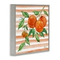 thumbnail image 3 of Stupell Industries Bright Juicy Orange Vine Gray Framed Giclee Art design by Paul Brent, 12 x 12, 3 of 8