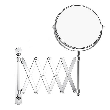 

CHEEPUM Simple Wall Mounted Foldable Double Extendable For Bathroom Hotel & Dressing Use Portable Vanity with Storage