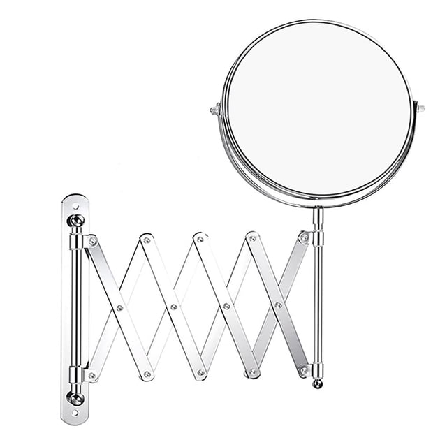 WIFKLSIIPG Simple Wall Mounted Foldable Double Extendable for Bathroom Hotel & Dressing Use