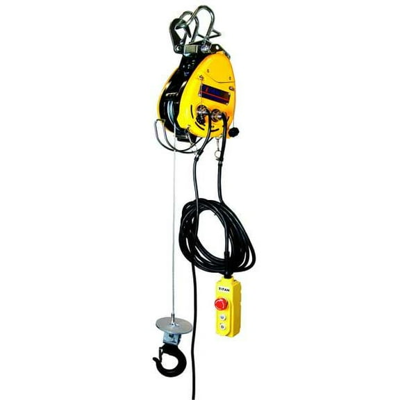 Oz Lifting Products Electric Wire Rope Hoist,500 lb. OBH500