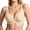 skin color, variant on Jelly Bras for Women Seamless Deep V Neck,Wireless Support with Convertible Cross Back Straps, Smoothing Lift Bra