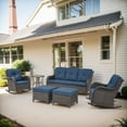 thumbnail image 2 of POCASSY 7 - Person Outdoor Seating Group with Cushions, 2 of 11