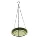 thumbnail image 1 of Comedero para pájaros con bebedero colgante y cadena, resistente a la intemperie. Verde, 1 of 9