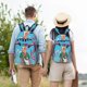 thumbnail image 4 of Balery Beach Flamingo Trio Mochila Clásica Impresa Básica para Viaje, Mochila Escolar Resistente al Agua, Mochila de Lona con Correas Ajustables-Medium, 4 of 5