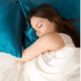 thumbnail image 2 of Funda de almohada de satén para el cabello y la piel, paquete de 2 - Fundas de almohada de tamaño estándar - Fundas de almohada de satén con cierre de sobre Xemadio LRWJ057-35, 2 of 5