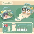 thumbnail image 2 of Blue Two In One Table Game Toy Bowling Football Carrying Case Interactive Educational Learning For Kids Portable Play Size 9.9X5.3X4.7 Inches Weight 0.49 Pounds, 2 of 4