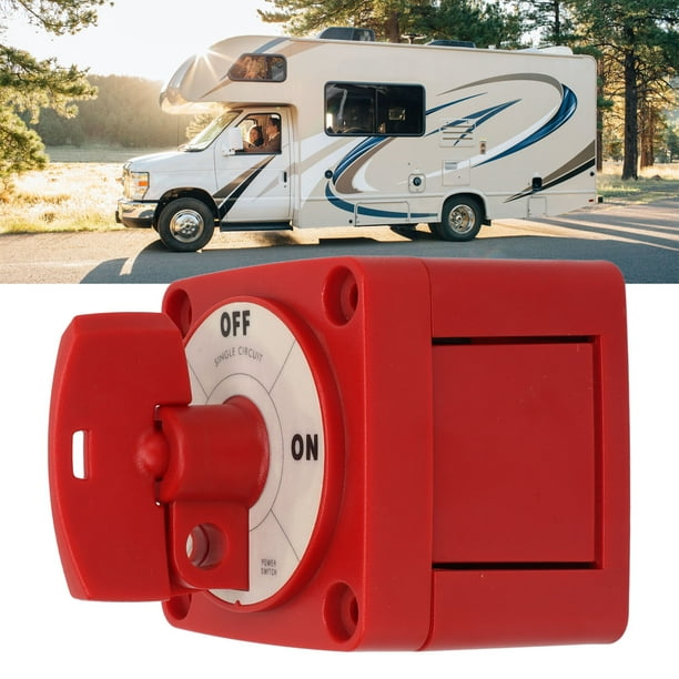 Battery Circuit Shut Off Switch, M10x2 High Conductivity Marine Battery