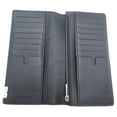 thumbnail image 5 of Pre-Owned Burberry B-Cut Continental Wallet Men's Long 80821571 Leather Black (Good), 5 of 10