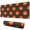 Brown Halloween Pumpkin, variant on Long Mouse Pads for Desk,Brown Halloween Pumpkin Faces Desk Mats on Top Of Desks, Desk Mouse Pad Extra Large with 3mm Non-Slip Base and Stitched Edge for Gaming,Office,Work,Home 31.5"x11.8"