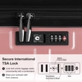 thumbnail image 7 of IVV 24 Inch Luggage, Hard Shell ABS Suitcase with Spinner Wheels, Lightweight Expandable Rolling Luggage with TSA Lock (Rose Gold), 7 of 7
