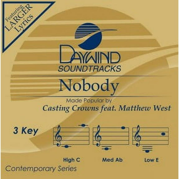 Nobody (Ft. Matthew West), Accompaniment Cd