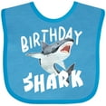 thumbnail image 3 of Inktastic Birthday Shark Boys or Girls Baby Bib, 3 of 4