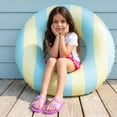 thumbnail image 3 of Cushionaire Pool-K Jelly Sandals for Girls, Water Friendly Slip-On Slides with Double Adjustable Buckles, Comfortable Everyday Wear Kids Sandals, 3 of 15