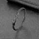 thumbnail image 4 of To My Man, Infinity Leather Bracelet Husband Gifts From Wife I Love You Forever And Always Bracelet, 4 of 4