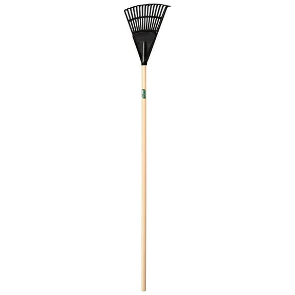 Union Shrub Rake,15 Tines,Wood,8 in.W tines 64197GR - 1 Each