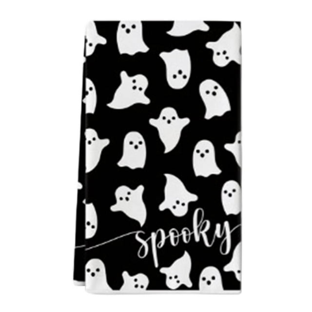 "Halloween Pumpkin Kitchen Towel Set Absorbent Microfiber Dish Cloths For Home Use For Hand Drying And Dishwashing" Decorative Bath Towels for Bathroom Print Bath Towels Fall Bathroom Towel Mauve
