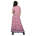 thumbnail image 4 of Moomaya Crop Top With Loose Palazzo Set For Women Printed Ethnic Clothing, 4 of 6