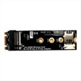 thumbnail image 1 of Adaptador M.2 B y M-Key 2280 -Key para Módem Inalámbrico 3G/4G/5G, Compatible con Tarjeta de Módulo LTE NanoSIM M2 B Key 3042 3052., 1 of 5
