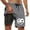 Grey, variant on Letdown Mens Swim Trunks with Compression Liner 9 Inch Inseam Swim Shorts Swimming Swim Board Shorts for Men with Pockets
