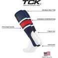 thumbnail image 3 of TCK Stirrups with Stripes E1 - Black White Gold, 3 of 3